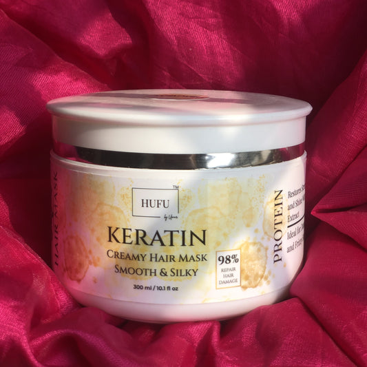 Keratin Creamy Hair Mask For Smooth And Silky Hair